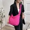 Bothes 10 Color Women's Homeless Shopping lettiera Design semplice Nylon Plus Cotton Cross Body Body Handbag Caitlin_Fashion_Bags