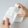 Portable Travel Refillable Empty Squeeze Pouch Refillable Stand-up Empty Packaging Bags Liquid Clear Plastic Empty Packaging Bag for Lotion Shampoo Face Cream