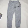 Brand Mens Topstoney calças 2023 Novo clássico clássico bordado pequeno nylon de metal de metal calça m-2xl megogh-8 cxg23081616