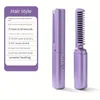 Wireless USB Rechargeable Hair Straightener - Straighten & Curl Without Damage!