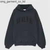 2023 Dames Desginer Mode Katoenen Capuchon Nieuwe Ab Anines Klassieke Letter Print Wassen Water Sneeuwvlok Losse Sweatshirt Heren Dames Hoodies Bing