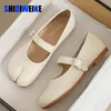 Chaussures sdwk cuir robe divisé orteil appartement femme Mary Janes