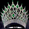 Wedding Hair Jewelry Miss Universe Wedding Crown Queen Tiara Party Stage Show Hair Jewelry for Pageant 230815
