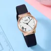 Womens Watch Saatler Yüksek Kaliteli Lüks Kuvars-Batterycasual Silikon Su Geçirmez 33mm Saat