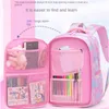 Backpacks Schoolbag Student Girls Children's Princess Refrigerator Door Backpack Spine Protector School Book Shoulder Bags 230816