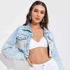 Women's Jackets Women's Denim Jackets With Fringe Long Sleeve Fashion Tassel Jacket Loose Casual Streetwear Women Short Coat Spring Rainbowwaves 230815