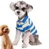 小型犬用の犬のアパレルシャツ通気性綿Tシャツ汗吸収ペット猫と快適な服