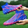 Sapatos de futebol masculino Vestir botas de futebol de alta qualidade Cleats Grass de alta qualidade Trendência não deslizamento Torno