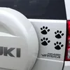 4pcs Lot Persoonlijkheid Grappige stickers 6 cm 4 Cat Paw Print Dog Paw Print Bear Paw Print Creative Footprints Car Stickers Car Decals P297Q