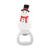 Portable Christmas Bottle Opener Stainless Steel Snowman Xmas Tree Bear Deer Santa Shaped Xmas Gift Kitchen Tool 8.16