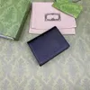 2022 Luxury GC -Seller Top Quality Design Card Card Bag Fashion Simple Coin Purse Retro Cold Wind Mens Small Wallet Portable300H