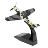 Aeronave Modle 1 72 Escala BF -109 / ME -109 Modelo de aeronave de combate - réplica de avião de caça diecast - Mini Toy Decorativo 230816