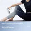 Full Body Massager Intelligent Massage Gun Mini Fascia Gun Portable 6 Speeds Percussion Muscle Massager Low Noise Back Neck Pain Relief Relaxation 230815