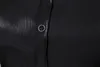 Mens Casual Shirts Shiny Black 70s Men Brand Long Sleeve Prom Dress Button Down Nightclub Social Shirt Male 230815