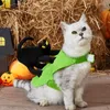 Odzież dla psa Halloween Costumes Mały i średniej wielkości czarny kot zabawna zmiana w świąteczne ubrania ubrania