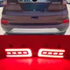 Auto LED-bumperreflectorverlichting voor Honda CRV CR-V 2015 2016 TAIL LICHT Rem Licht achterste mistlamp met draai signaallicht rood