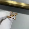 Wedding Rings Sterling Silver 925 Skirt Peacock Green White Fritillaria Ring Rose Gold 18k High Quality Women's Birthday Wedding Jewelry Gift 230815