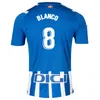 23 24 DEPORIVO ALAVES GUIDETTI SYLLA MASE SOCCER Jerseys Fuente L.Rioja Gorosabel Home Away 3rd Shirt krótkie rękawy dorosłe mundury