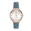 Coração feminino do Ocean Quartz Watches de alta qualidade Cálculo de relógio de luxo Starry Diamond Impermew 30mm Relógio
