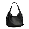 Evening Bags Shoulder Bag Litchi Texture With Inner Women Girl Tote Lady Purse Fashion Simple Leisure Casual