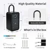 Lagringslådor BINS KEY SAFE TUYA TTLOCK FINGERPRINT BLUETOOTH WIFI Digital Key Box App Remote Access Wall Mount Combination Security Airbnb Lockbox 230815