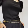 Fashion Luxury Belts Slim Fit Design Party Waist Strap Gold silver Chain Belt Metal Waistband Trouser Dress