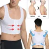 Waist Tummy Shaper Men Shapers Tops Men Slimming Chest Trainer Posture Corrector Men Slimming Chest Trainer Slimming Body Shape Underwear Corset 230815