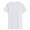 BMY 205 # Men's 190g Ice Silk Cotton Round Neck T-shirt