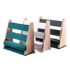 Schmuckschachteln hochgradig dreidimensional massives Holz Display Rack Halskette Display Rack Damen Haarringe Armband Display Stand 230815