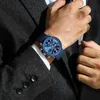 Wristwatches Men Watches Brand Luxury Silicone Strap Waterproof Sport Quartz Chronograph Military Watch Men Clock Relogio Masculino 230815