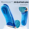 Acessórios para peças de sapatos Bacsões esportivos de silicone para homens Mulheres arco Apoie Sapatos de absorção de choque respiráveis ​​Pad Outdoor Running Feet Care Sneakers Sole 230816