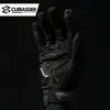 Five dita guanti Cuirassier Touchscreen Night Reflective Motorcycle Full Finger Protective Racing Biker Riding Moto Moto Motocross 230816