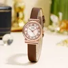 Womens watch Watches high quality luxury Quartz-Battery Limited Edition Leather waterproof 22mm watch