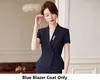 Tweede stuk jurk Est Spring Summer Women Formal Professional Business Work Wear Suits met rok en tops ol Styles Office Ladies Blazers