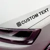 5CM hight custom instagram username waterproof multiple colors car sticker CA--2859