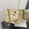 Evening Bags Bird Head Lingge Women Chain Bag Solid Fashion Messenger Ladies Shopping Party Large Capacity Shoulder 230815