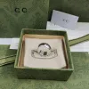 marka biżuteria moda kobiety luksusowe pierścionki mężczyzn moda modna marka srebrne pierścienie Pierścienie Para Pierścienie