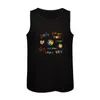 Tanques masculinos Jhope Rainbow Top Macho Macho Roupas Mangas camisa de ginástica Man Fitness