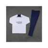 Strój jogi Paris Tracksuit 2023 2024 MBAPPE Kids and Men 23 24 24 PSGS Training Suit Długie rękawowe koszulka piłkarska