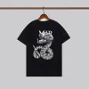 T-shirt firmata T-shirt da uomo T-shirt da uomo design tshirt Primavera Estate per camicie da uomo nere T-shirt da vacanza Maniche casual Lettere Stampa Top Gamma di taglie S