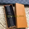 Rems mode Apple Watch Band 38mm 40 41 42 44mm 45 49 mm Flower Leather Watchs Strap armband för IWATCH 8 7 6 5 4 SE Designer Watchb