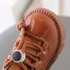Boots Autumn Spring Girls Boots Fashion Peuter Boy Shoes 16 jaar jongens sneakers casual schoenen niet -slip J230816