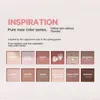 Oogschaduw Perfect Diary Eyeshadow Palet Matte Shimmer 12 Colors Butterfly Fairy Purple Pallete Pink Red Bruin Make Up 230815