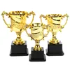 Decorative Objects Figurines 141718cm Golden Award Trophy Prizes Decor Plastic Reward Kindergarten Kids Gift Awards Souvenirs Celebrations 230815