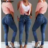 Women S Jeans chłopak dziura Zagrypowane kobiety spodnie fajne dżinsy vintage dla dziewczynki w wysokim talii zwykła kobieta szczupła kobieta 230815