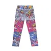 Pantaloni per bambini pantaloni per bambini primavera ed estate in stile giapponese marca cartone animato leggings colorato 230815