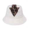 Boinas criativas Arrowhead Fisherman Hat Homem e Mulheres Autumn Winter Personality Street Trend Teddy Cashmere Bacia