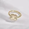 Eheringe Custom Bubble Initiale Buchstabe Ring Personalisierter Zirkonname Edelstahl zierlich Finger Valentine Schmuck Geschenk 230815