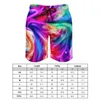 Men's Shorts Color Tie Dye Board Abstract Art Print Beach Short Pants Males Graphic Surfing Quick Dry Swim Trunks Birthday Present