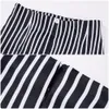 Special Occasions Nightmares Before Christmas Jack Skelington Sally Cosplay Costume Striped Top Pant Outfit Halloween Party Uniform 230815